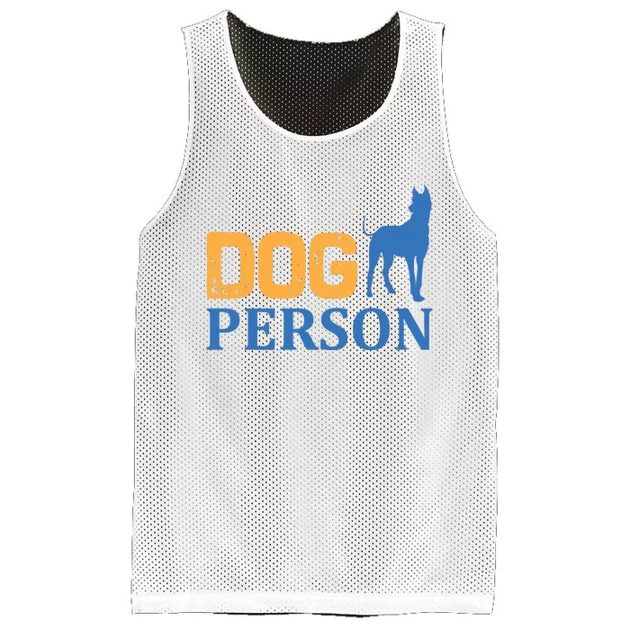 Dog Person Mesh Reversible Basketball Jersey Tank