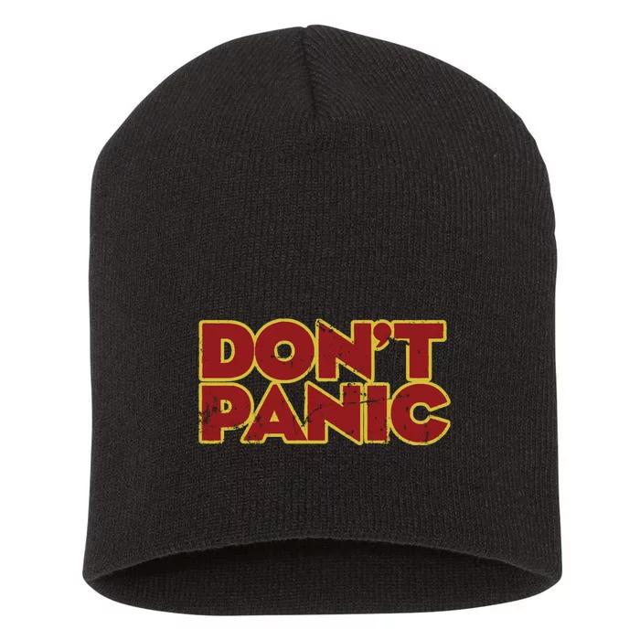 Don&39;T Panic Short Acrylic Beanie