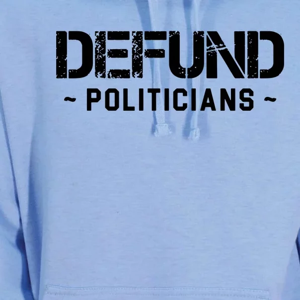 Defund Politicians Unisex Surf Hoodie