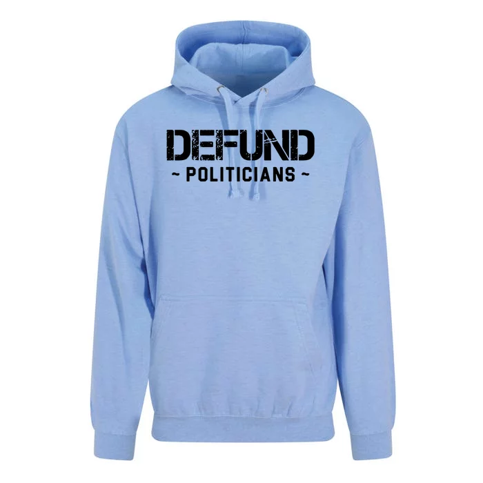 Defund Politicians Unisex Surf Hoodie