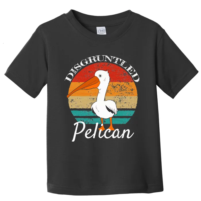 Disgruntled Pelican Toddler T-Shirt