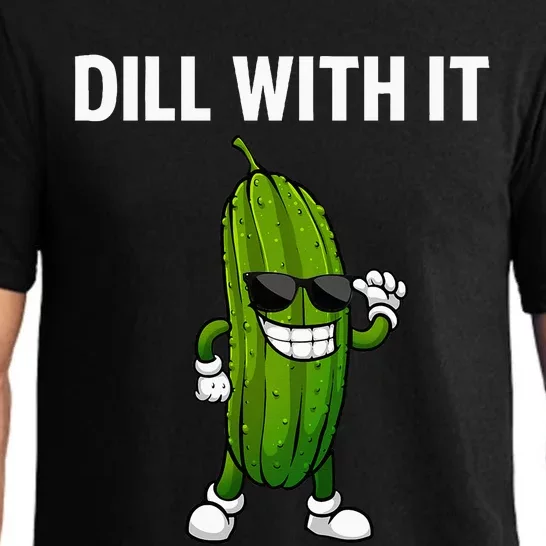 Dill Pickle Design For Cucumber Pickle Lover Pajama Set