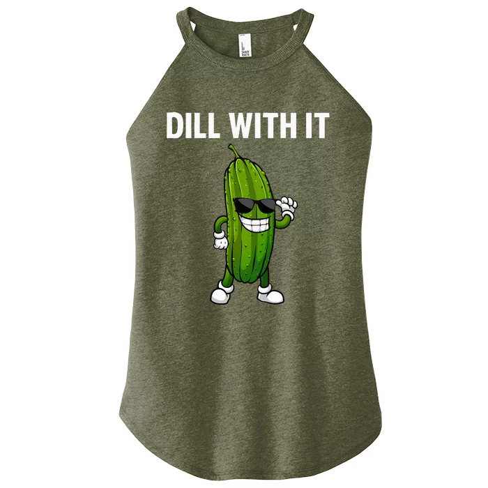 Dill Pickle Design For Cucumber Pickle Lover Women’s Perfect Tri Rocker Tank