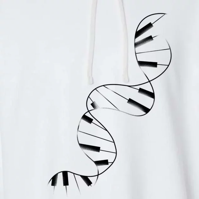 Dna Piano Garment-Dyed Fleece Hoodie