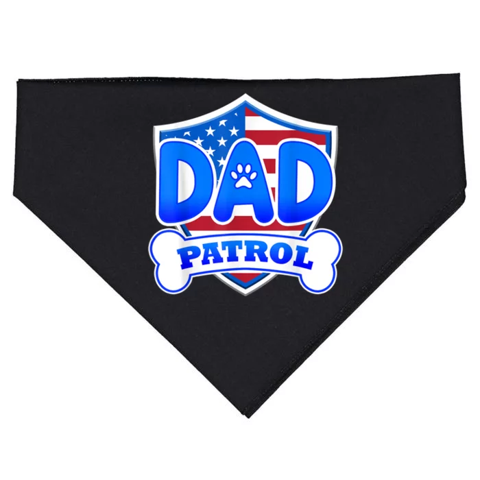 Dad Patrol Dog USA-Made Doggie Bandana