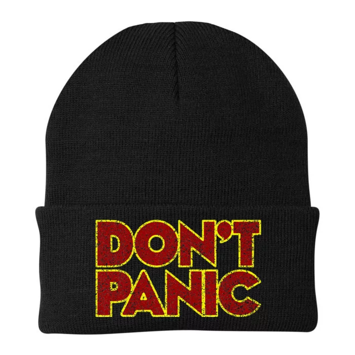 DonT Panic Knit Cap Winter Beanie