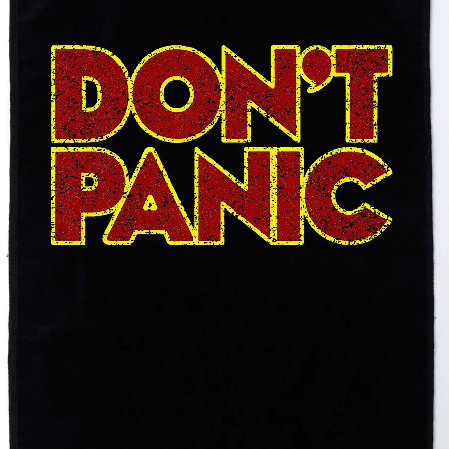 DonT Panic Platinum Collection Golf Towel