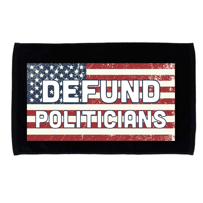 Defund Politicians Microfiber Hand Towel