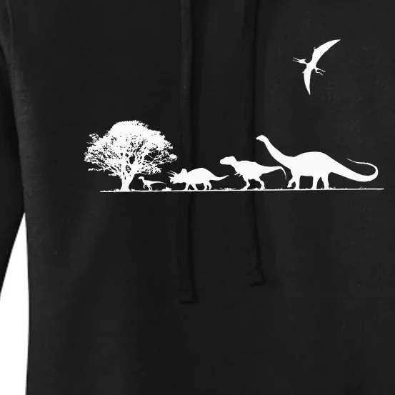 Dinosaurs Prehistoric Dinosaur Kids Or Adults Dino Women's Pullover Hoodie