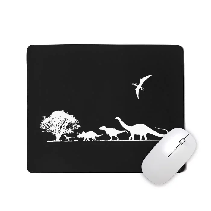 Dinosaurs Prehistoric Dinosaur Kids Or Adults Dino Mousepad