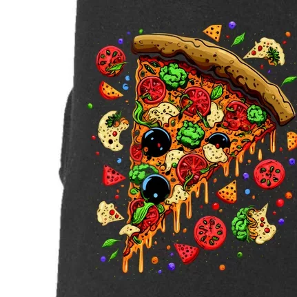 Delicious Pizza Doggie 3-End Fleece Hoodie