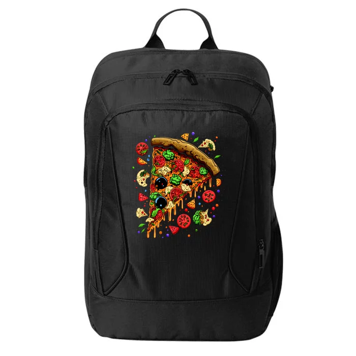 Delicious Pizza City Backpack