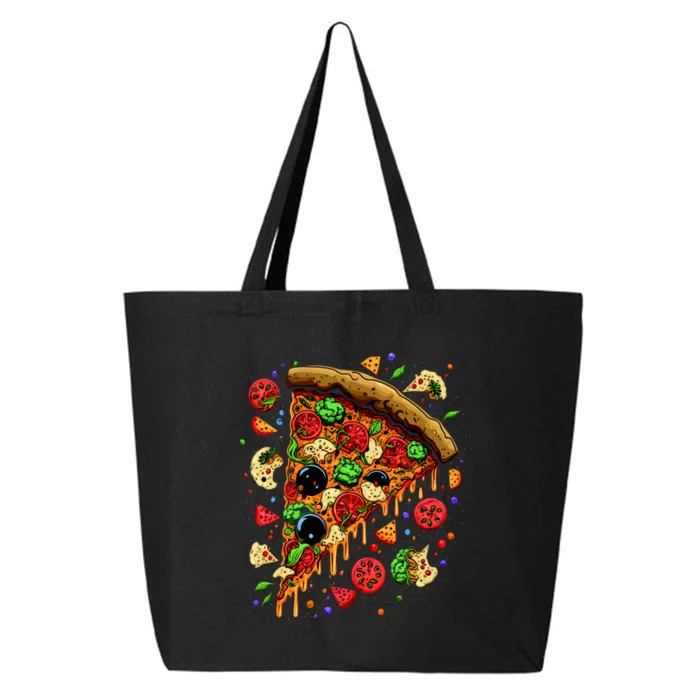 Delicious Pizza 25L Jumbo Tote