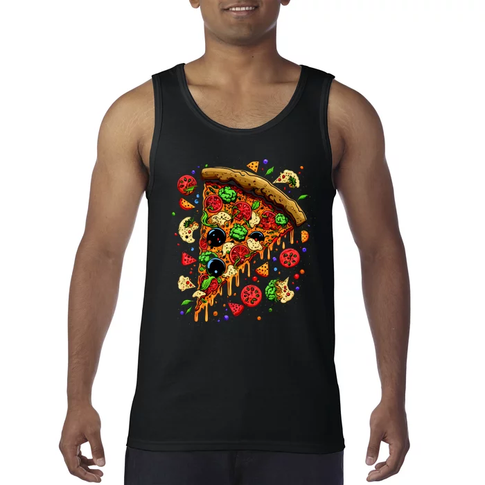 Delicious Pizza Tank Top