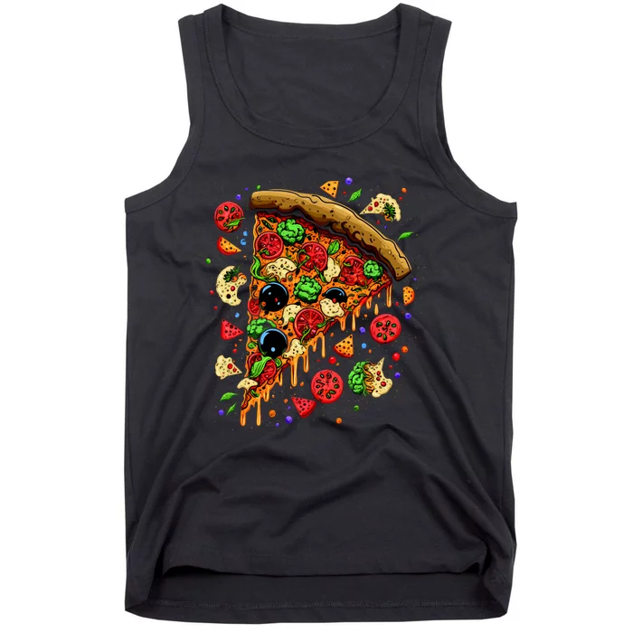 Delicious Pizza Tank Top