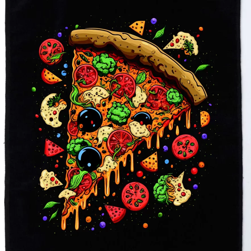 Delicious Pizza Platinum Collection Golf Towel