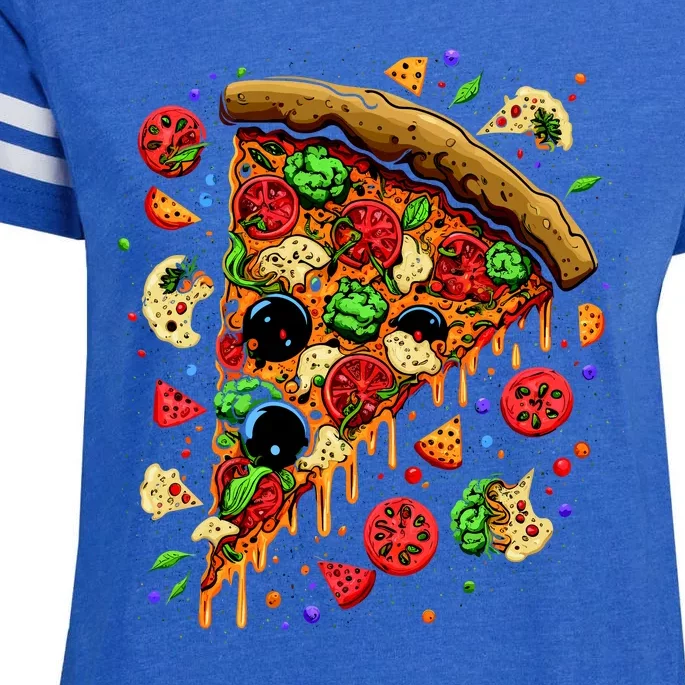 Delicious Pizza Enza Ladies Jersey Football T-Shirt