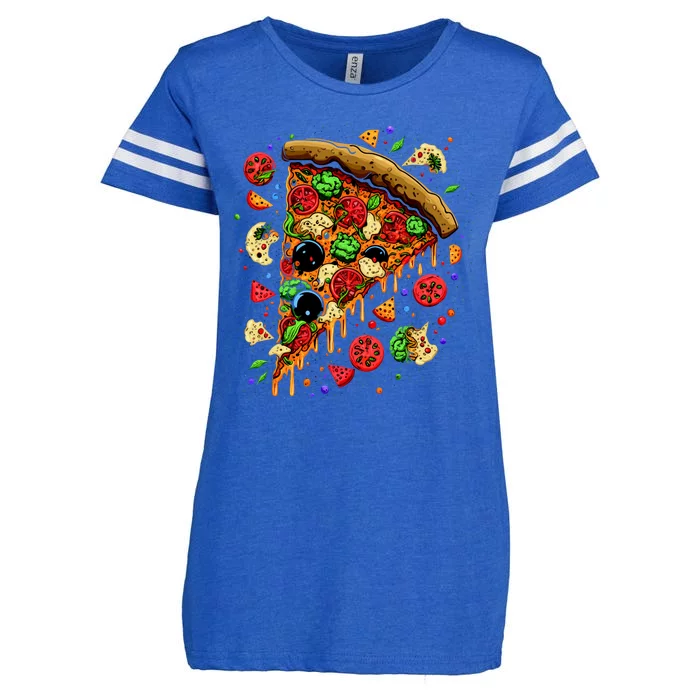 Delicious Pizza Enza Ladies Jersey Football T-Shirt