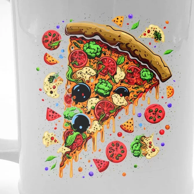 Delicious Pizza Front & Back Beer Stein