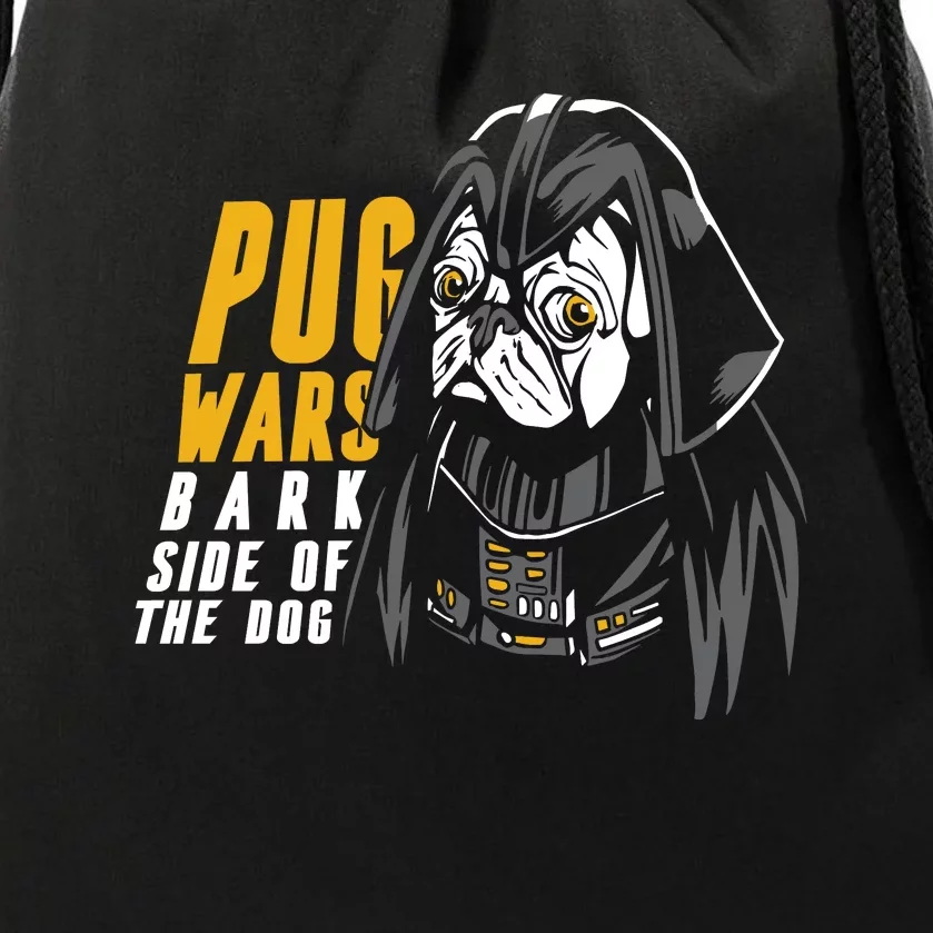 Darth Pug Drawstring Bag