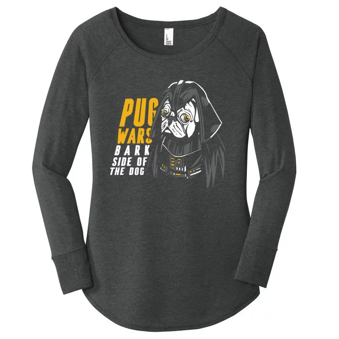 Darth Pug Women's Perfect Tri Tunic Long Sleeve Shirt