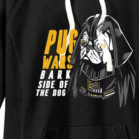 Darth Pug Women's Fleece Hoodie