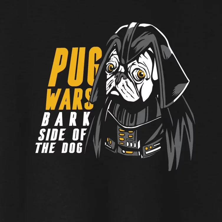 Darth Pug Women's Crop Top Tee