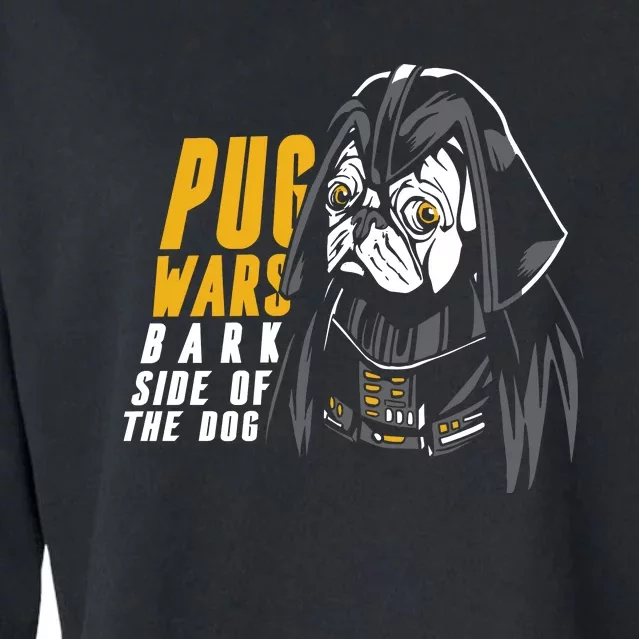 Darth Pug Cropped Pullover Crew