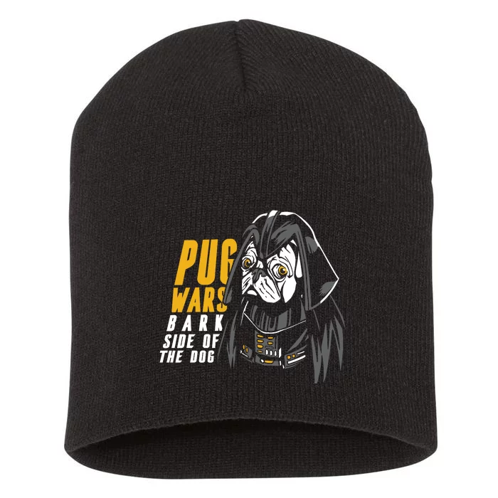 Darth Pug Short Acrylic Beanie