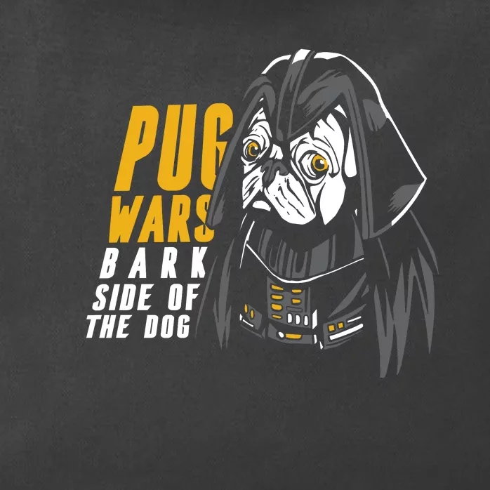 Darth Pug Zip Tote Bag