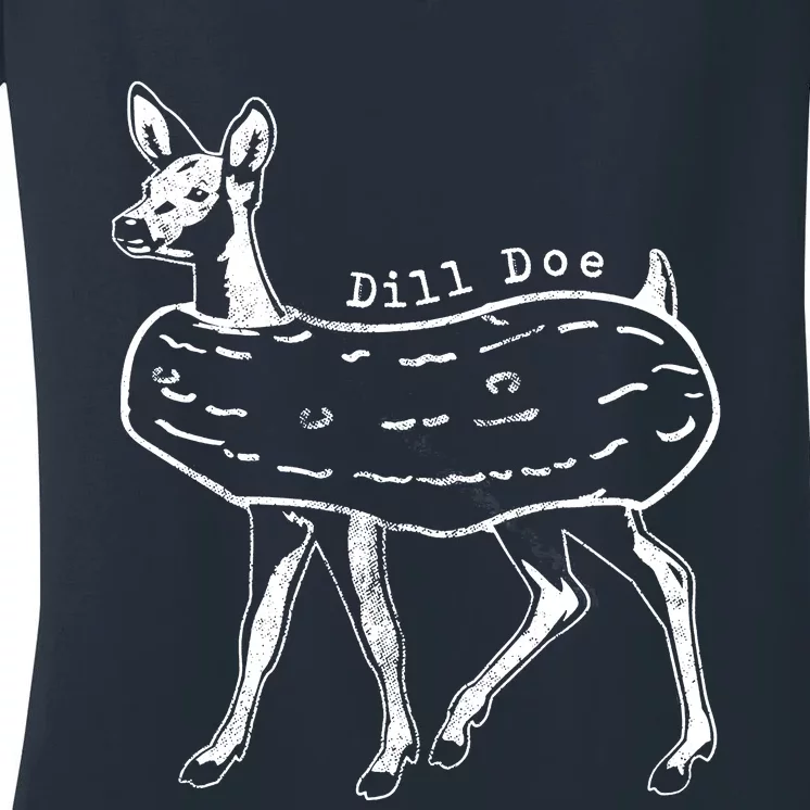 Dill Pickle Dill Doe Women's V-Neck T-Shirt