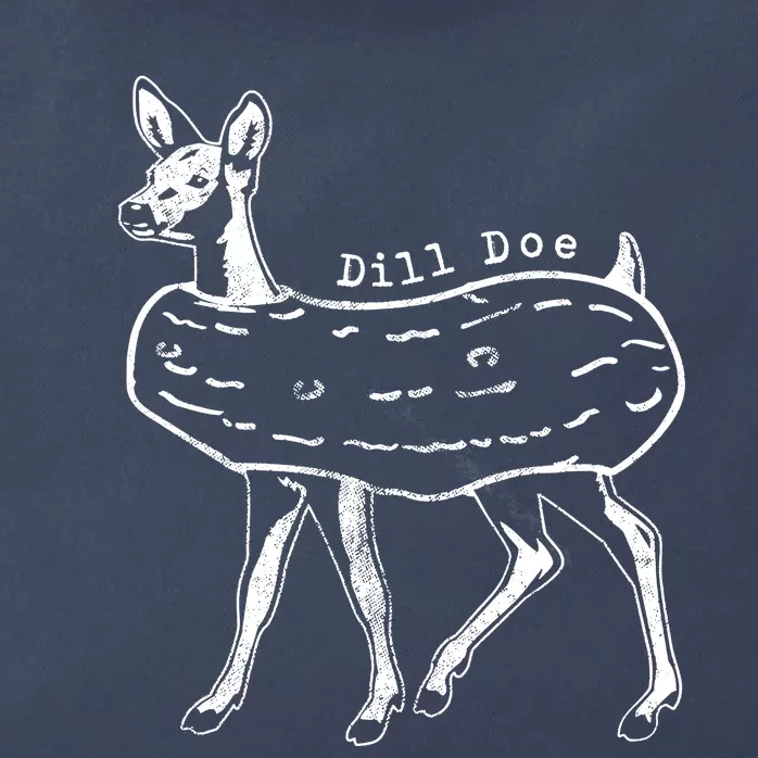 Dill Pickle Dill Doe Zip Tote Bag