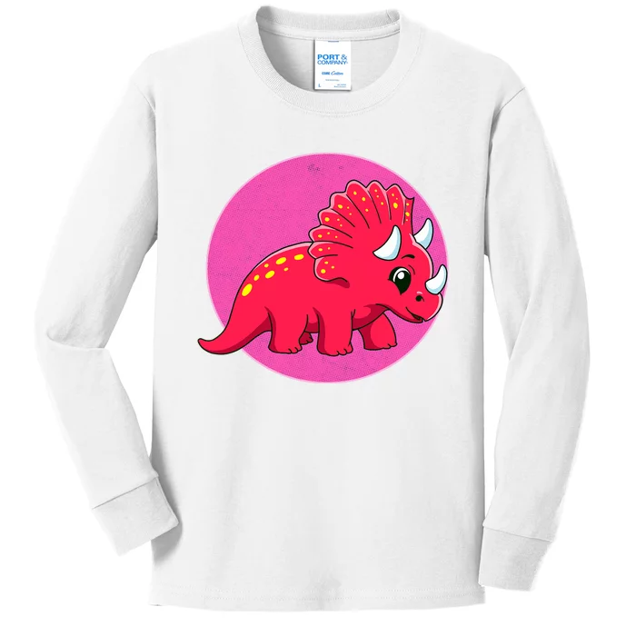 Dinosaurs Prehistoric Dinosaur For Boy And Girl Kids Long Sleeve Shirt