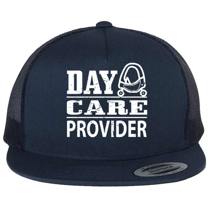 Daycare Provider Daycare Teacher Sitter Gift Flat Bill Trucker Hat