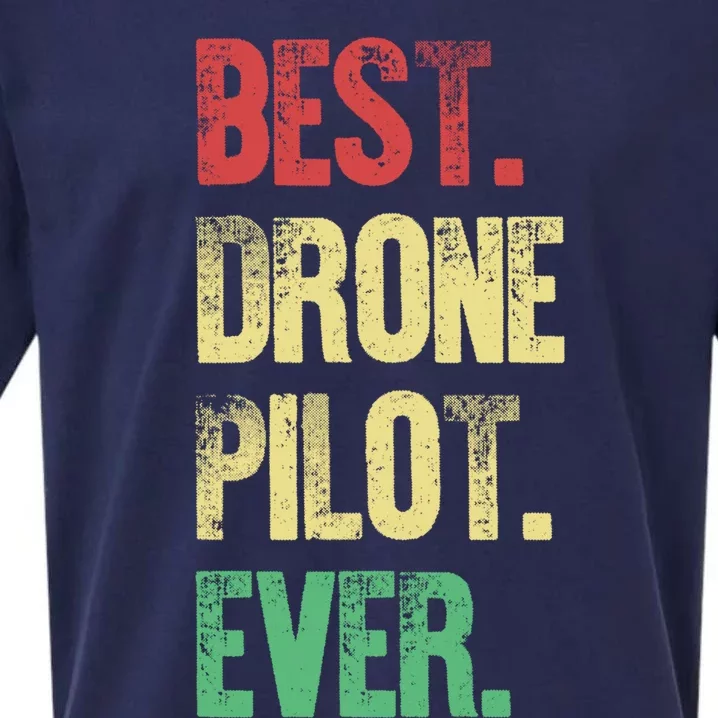 Drone Pilot Drone Photographer Gift Sueded Cloud Jersey T-Shirt