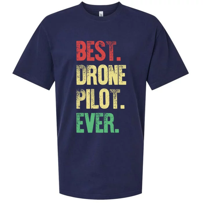 Drone Pilot Drone Photographer Gift Sueded Cloud Jersey T-Shirt