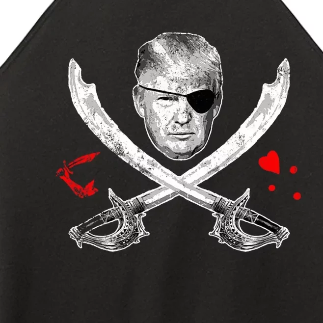 Dread Pirate Donald Trump Pirate Flag 2024 Women’s Perfect Tri Rocker Tank