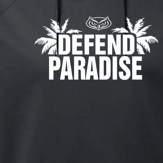 Defend Paradise Performance Fleece Hoodie