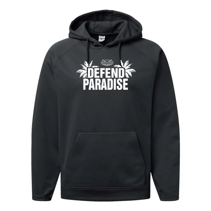 Defend Paradise Performance Fleece Hoodie