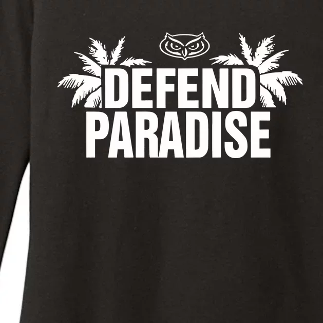 Defend Paradise Womens CVC Long Sleeve Shirt