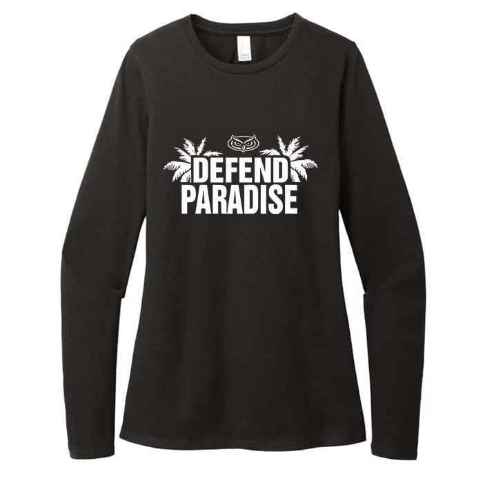 Defend Paradise Womens CVC Long Sleeve Shirt