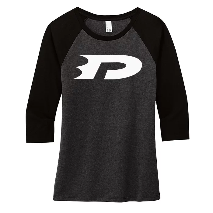 Danny Phanton Dp Women's Tri-Blend 3/4-Sleeve Raglan Shirt