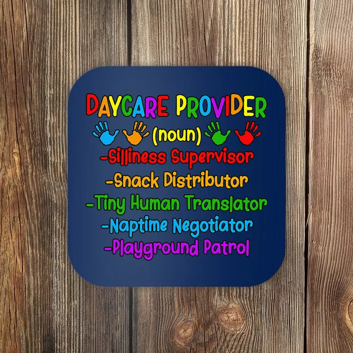 Daycare Provider Definition Daycare Teacher Day Coaster