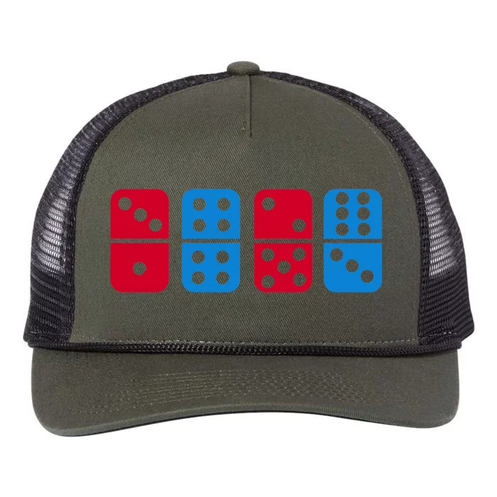 Domino pieces Retro Rope Trucker Hat Cap