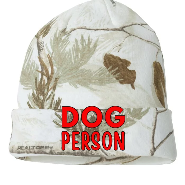 Dog Person Kati - 12in Camo Beanie