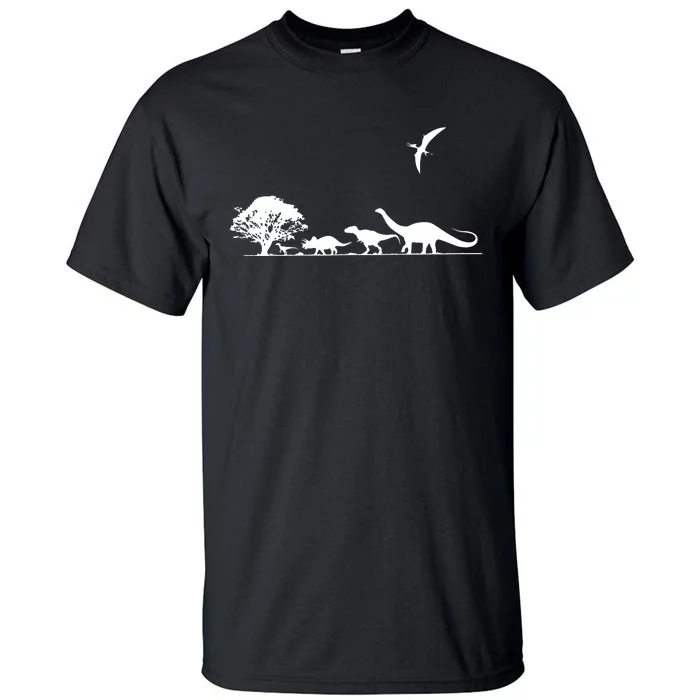 Dinosaurs Prehistoric Dinosaur Or Adults Dino Tall T-Shirt