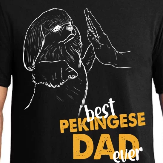 Dog Pekingese Dad Pekingese Best Pekingese Dad Ever Gift Pajama Set