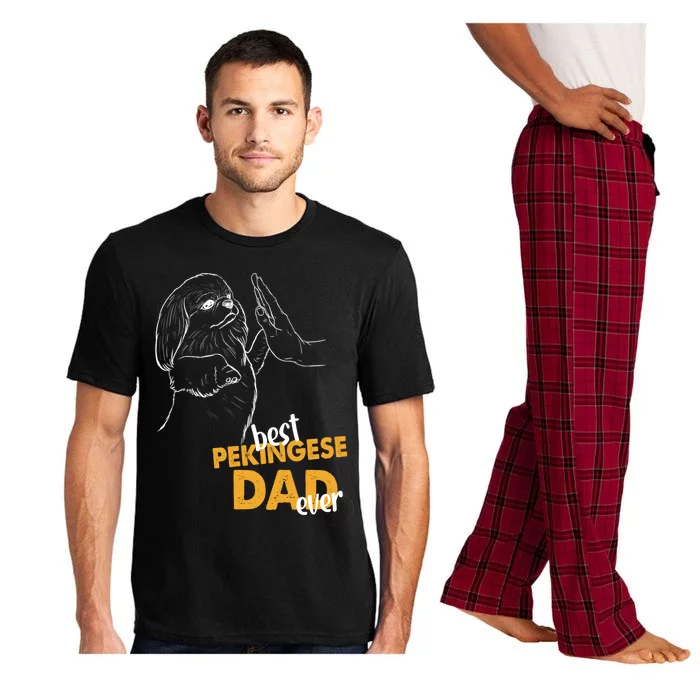 Dog Pekingese Dad Pekingese Best Pekingese Dad Ever Gift Pajama Set