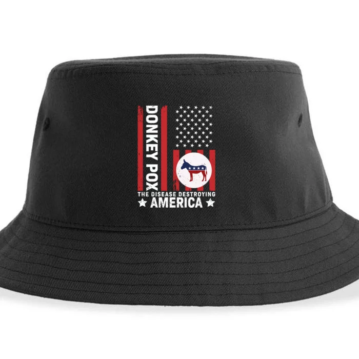 Donkey Pox Sustainable Bucket Hat