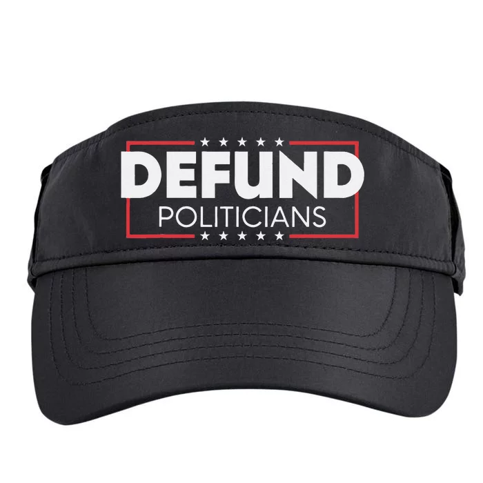 Defund Politicians Adult Drive Performance Visor